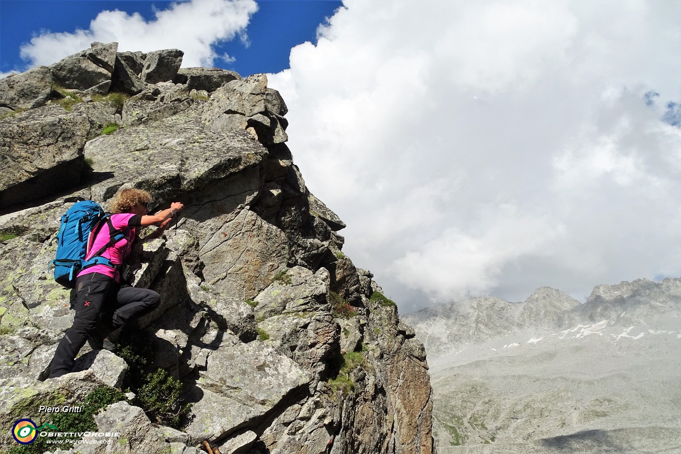 43 Al Passo Pantano  o 'del lunedi' (2650 m).JPG